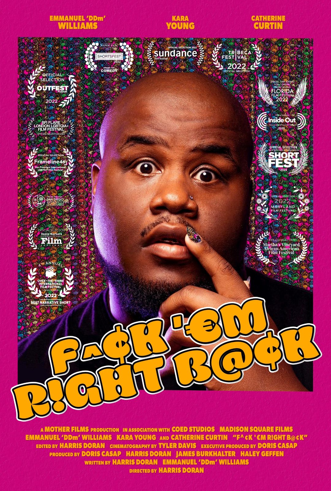 Póster de F^¢k ’Em Right B@¢k