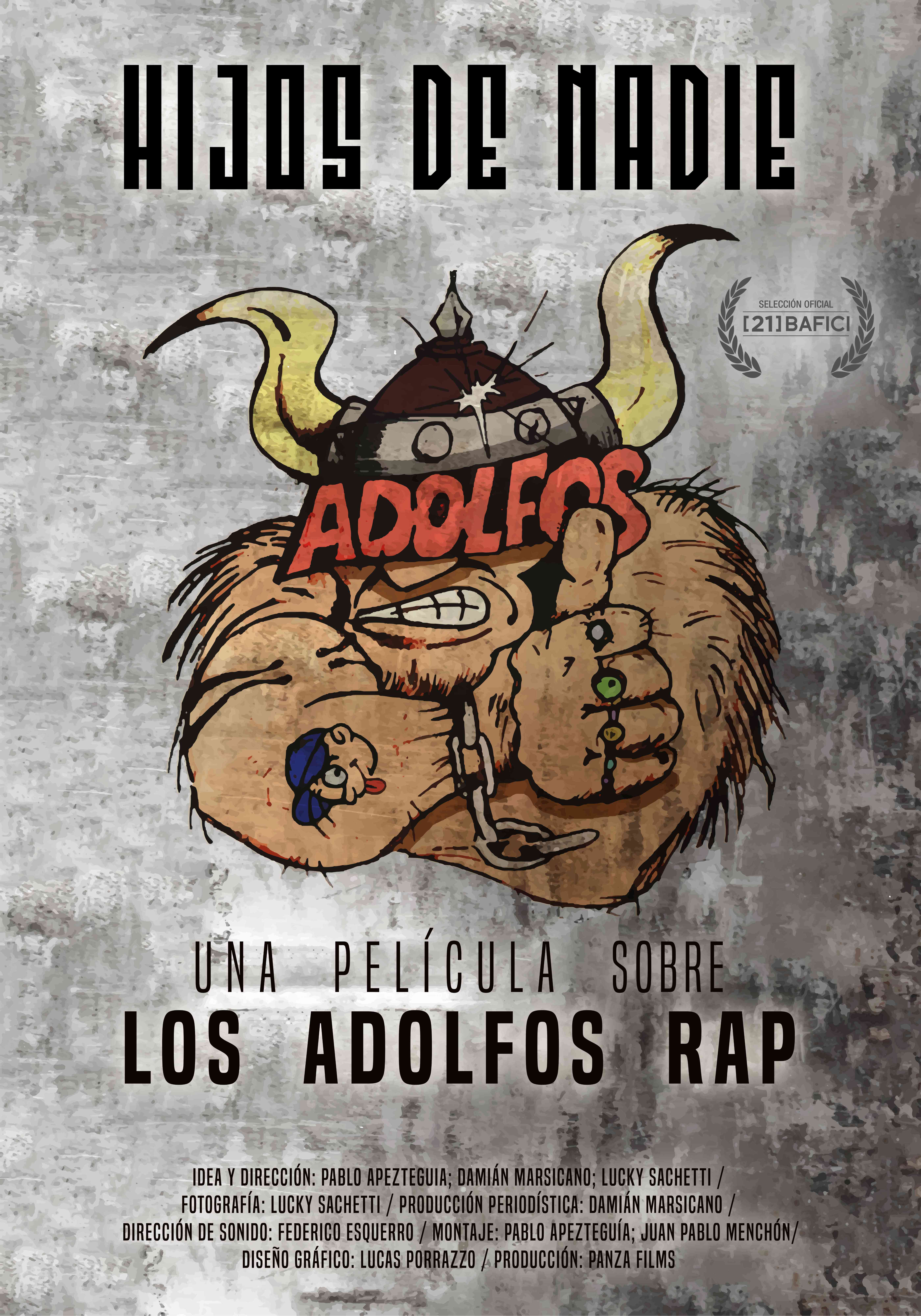 Póster de Hijos de nadie: Una película sobre Los Adolfos Rap